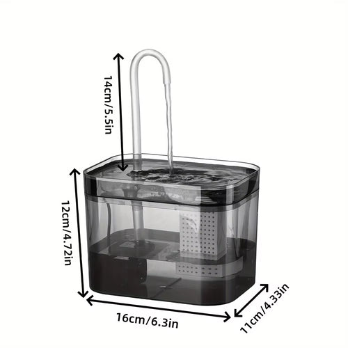 Cat Drinking Fountain Automatic Circulation Dog Smart Drinking Fountain Live Water Drinking Water Basin Pet Supplies