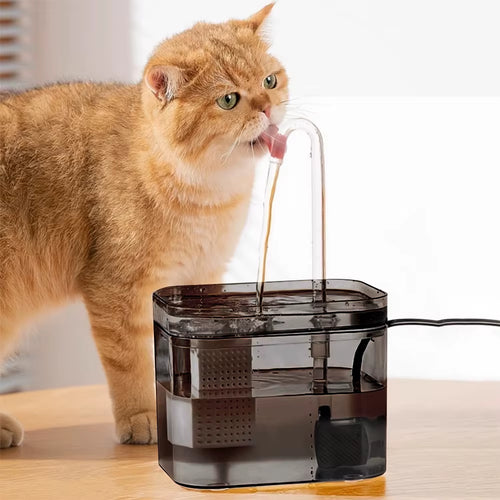 Cat Drinking Fountain Automatic Circulation Dog Smart Drinking Fountain Live Water Drinking Water Basin Pet Supplies